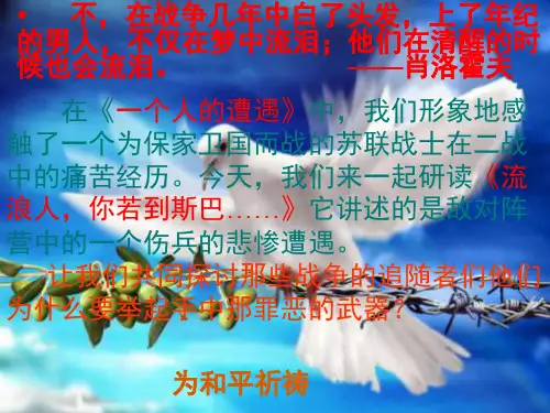 米《流浪人,你若到斯巴……》