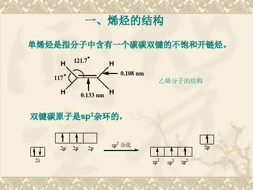 第三章单烯烃