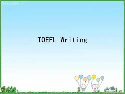 TOEFL Writing(details)