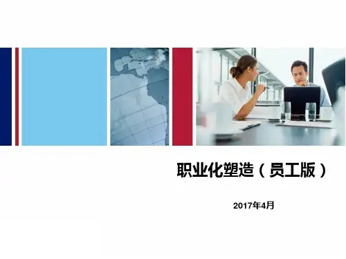 职业化塑造员工版