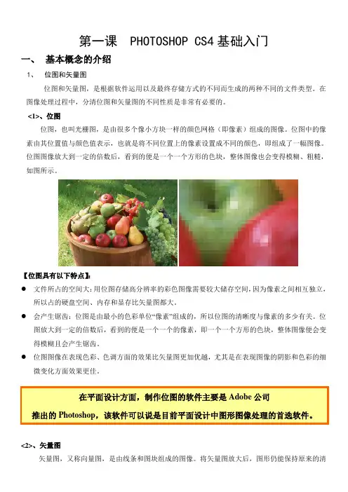 photoshopCS4讲义