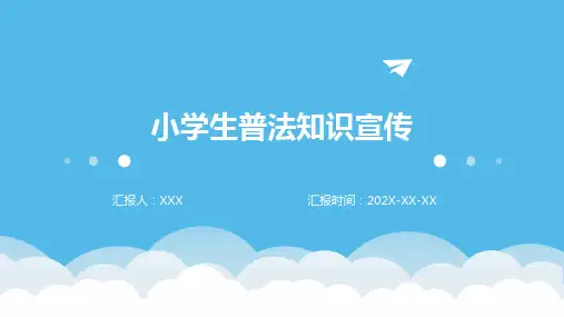 小学生普法知识宣传