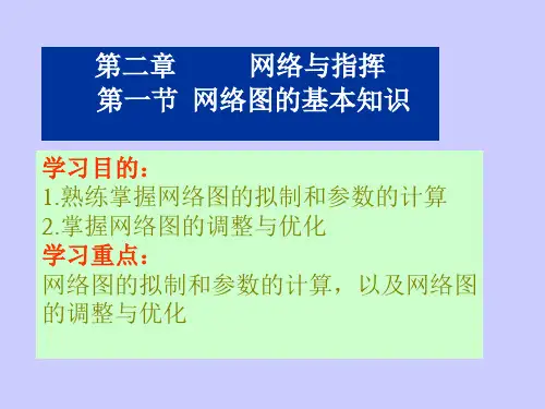 2.1 网络图的基本知识-2 