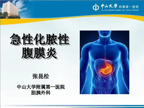 外科学课件：急性化脓性腹膜炎-中文大课97