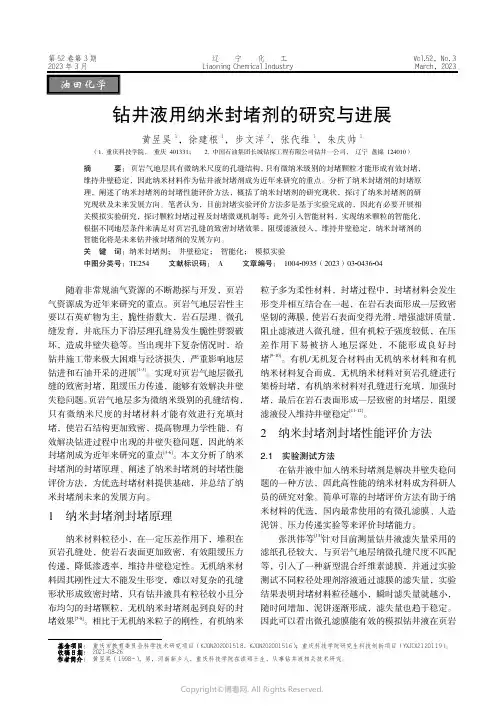 211018613_钻井液用纳米封堵剂的研究与进展