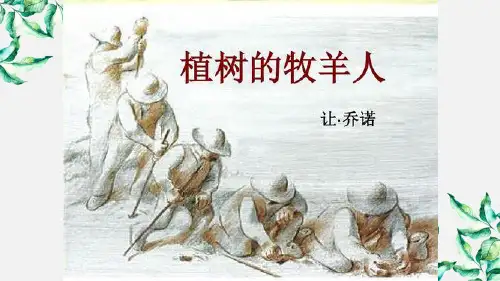 第13课《植树的牧羊人》课件(共20张ppt)++2023-2024学年统编版语文七年级上册