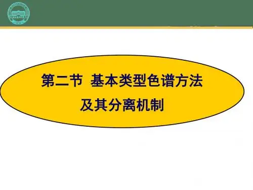 基本类型色谱方法及其分离机制 - 基本类型色谱方法及其分离机制
