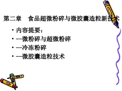 食品高新技术超微粉碎