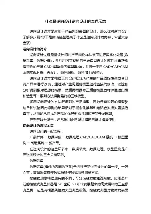 什么是逆向设计逆向设计的流程示意