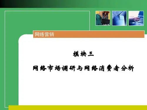网络市场调研与网络消费者分析