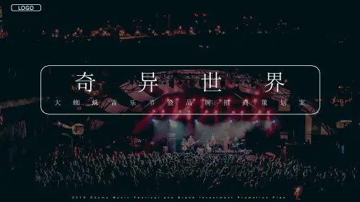 户外音乐节暨品牌招商策划案