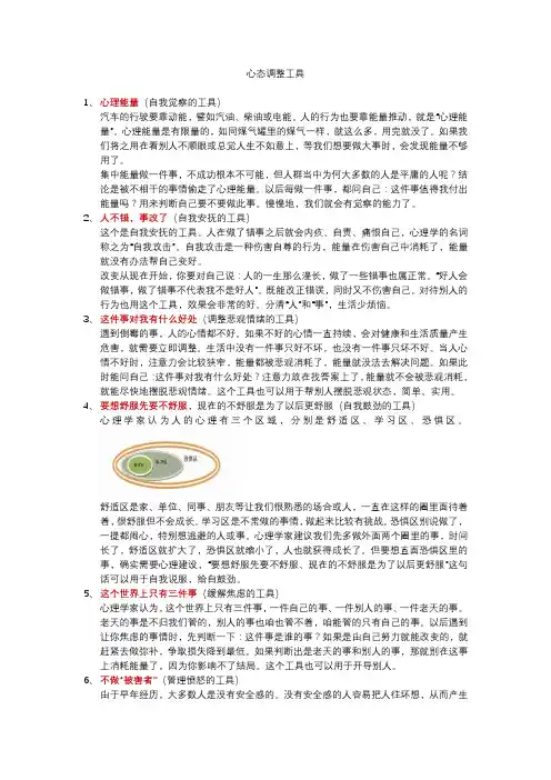 1_李茜老师提高职场竞争力--—心态调整工具