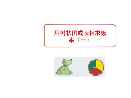 6.1用树状图或表格求概率 课件