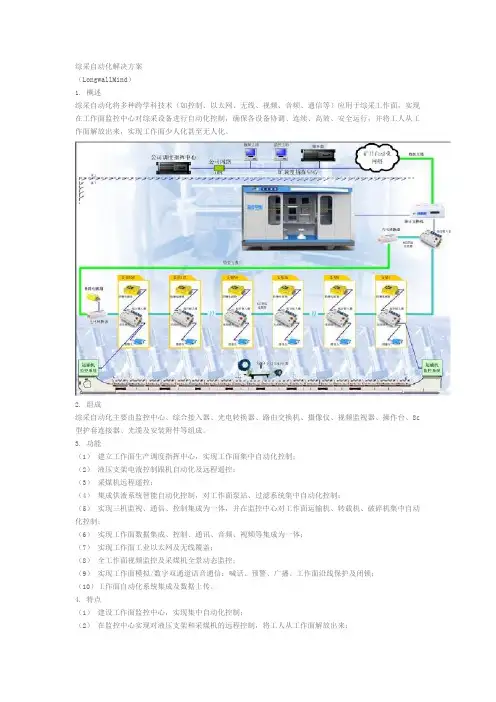 综采自动化解决方案