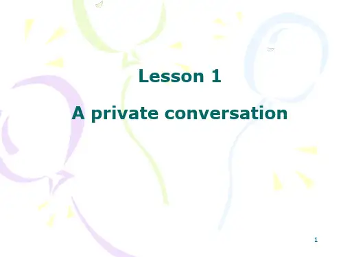 新概念英语2-Lesson1ppt课件