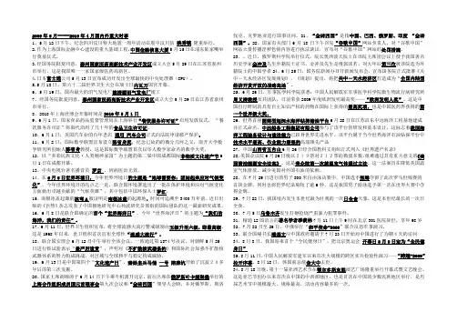 2010年时政