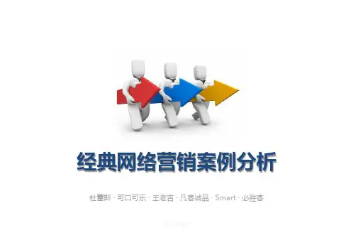 十大网络营销案例PPT课件