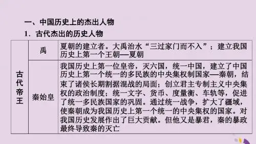安徽省2019中考历史决胜三轮复习创新专题3课件