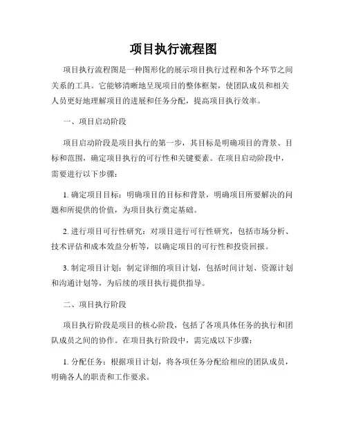 项目执行流程图