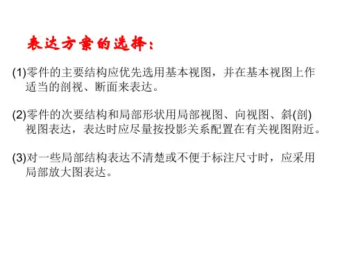 叉架类零件图