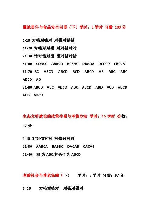2016齐鲁先锋山东干部学习平台120学时高分答案