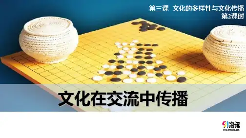 课件11：3.2 文化在交流中传播
