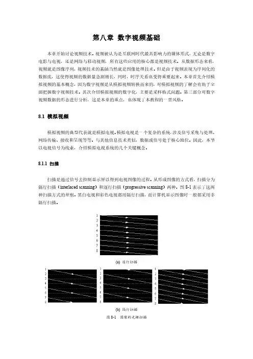 第08章_数字视频基础