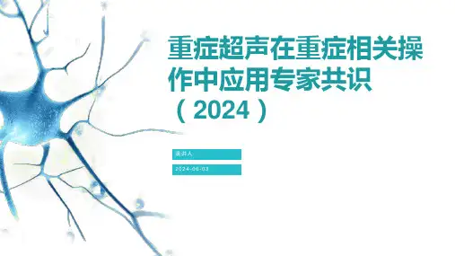重症超声在重症相关操作中应用专家共识