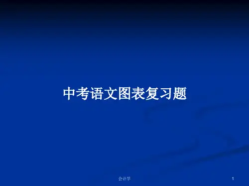 中考语文图表复习题PPT学习教案