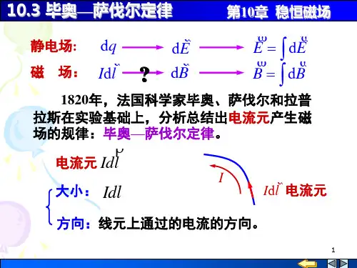 10-3 毕奥-萨伐尔定律-2