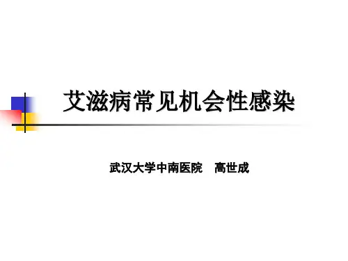 艾滋病常见机会性感染解析