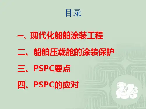 现代化船舶涂装PSPC共109页