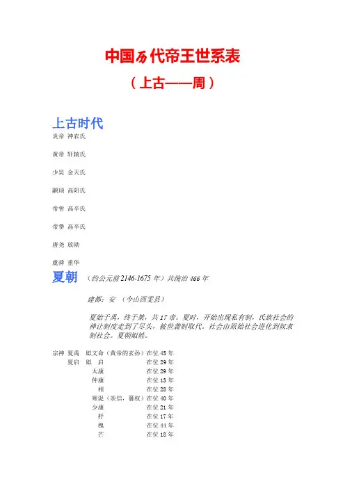 中国历代帝王世系表1(1)..