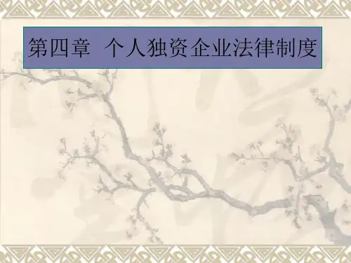 刘大洪 经济法 第四章 经济法