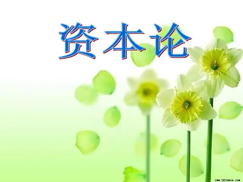 资本论演讲课件