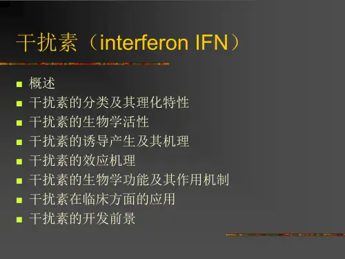 干扰素(interferon,IFN)