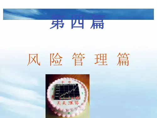 证券投资学最新版精品课件第四篇  风险管理篇第十三章  证券投资的收益和风险