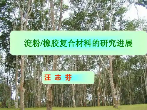 淀粉、复合材料的研究进展.ppt