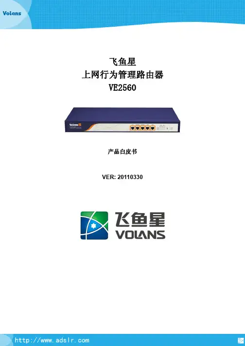 飞鱼星VE2560系列产品白皮书