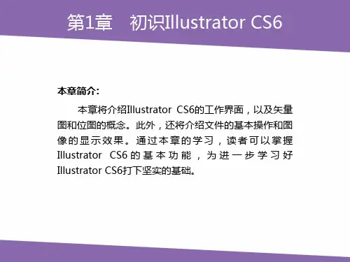 IllustratorCS6实例教程全套教学课件
