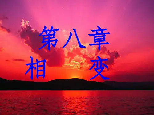 无机非金属材料基础第八章 相变