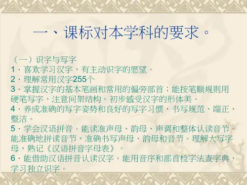 一年级语文PPT