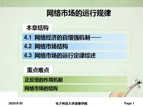 网络市场的运行规律
