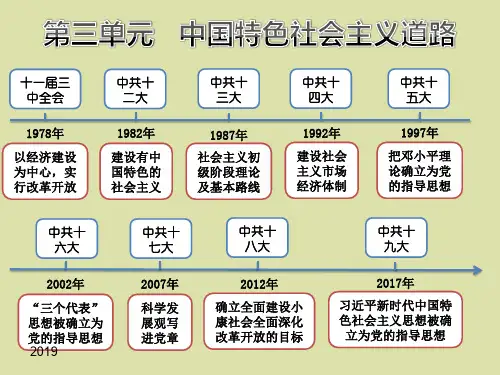 人教部编版八年级历史下册第7课  伟大的历史转折