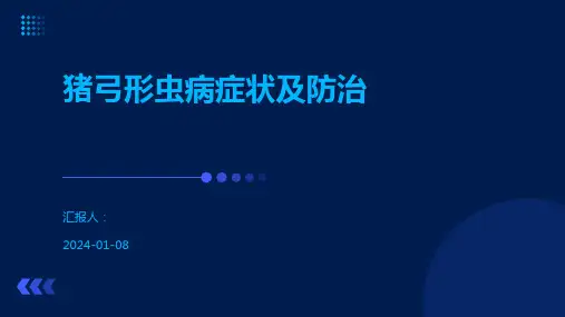 猪弓形虫病症状及防治