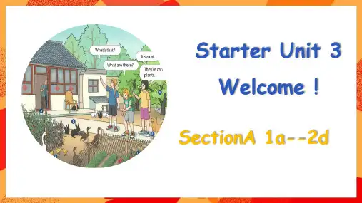 Starter+Unit+3+课时1+Section+A(1a-2d)人教版英语七年级上册