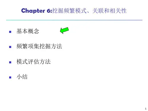 6.挖掘频繁模式、关联和相关性剖析