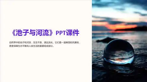 《池子与河流》课件