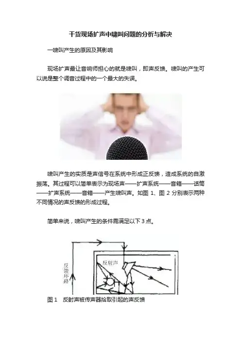 干货现场扩声中啸叫问题的分析与解决