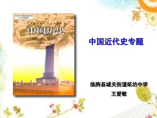 中考复习中国近代史专题PPT课件 人教版